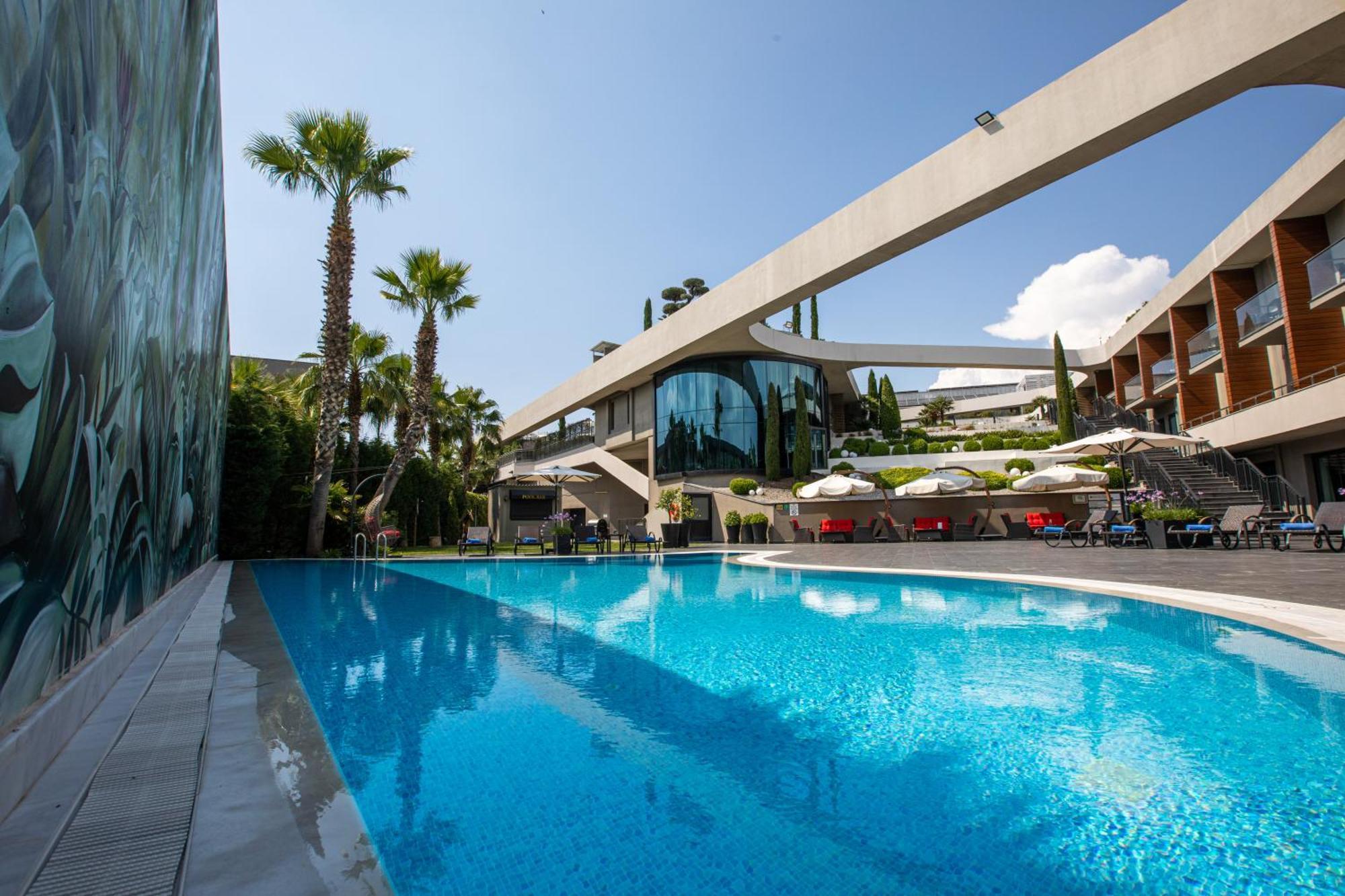 Hotel Doubletree By Hilton Izmir Airport Exteriér fotografie